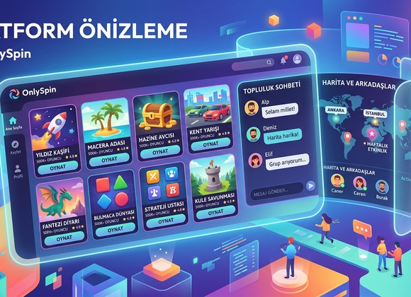 OnlySpin Platform Önizleme